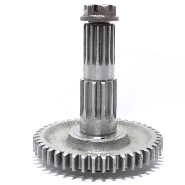 Вал вторинний з гайкою  КПП МТЗ-80, 82, 892 с гайкой