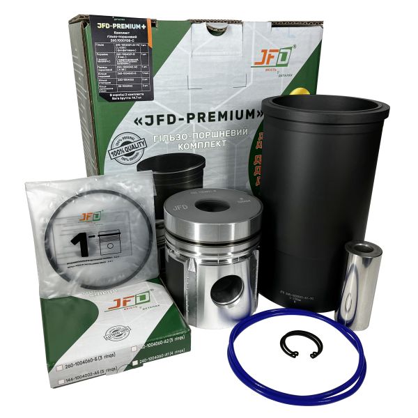 260.1000108-C+ Комплект ГПГ "JFD-PREMIUM+" (Євро1)(d-38 ) (г+п+к+пал+ст.к+ущ.к силікон)