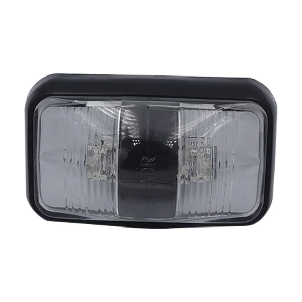 Ліхтар габаритний LED червон FG-403 прямокут 0,43W; 12-24V; 2 діода; L-58 mm; P-36 mm (уп. 10 шт)