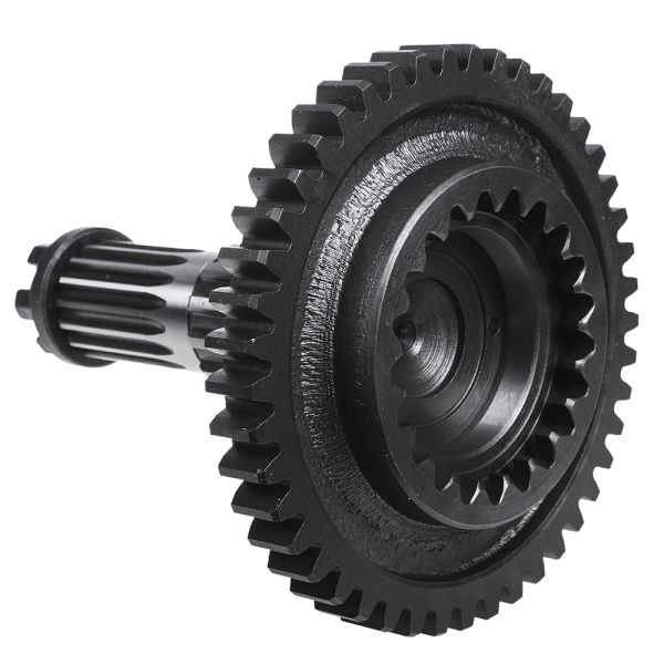 Вал вторинний з гайкою  КПП МТЗ-80, 82, 892 с гайкой (MD)