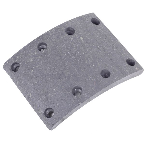 Накладка гальмівна КАМАЗ-5320, -5511 та інші, свердлена/не шліфована (в-во S.I.L.A. AC) 5511-3501105-01