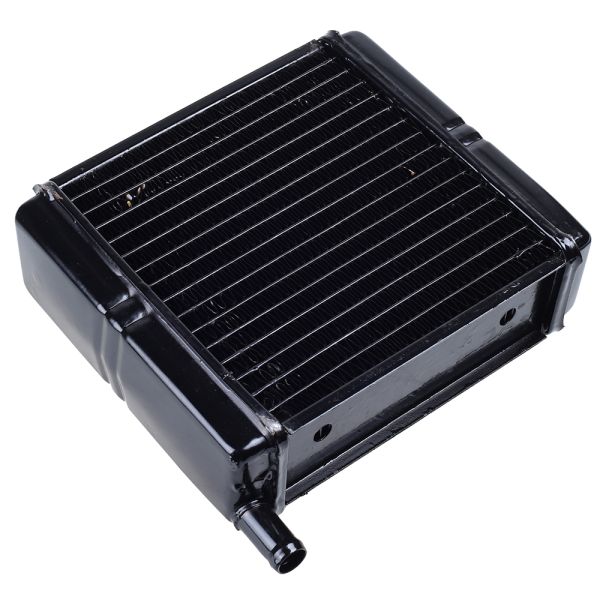 Радіатор обігрівача МТЗ 80,82 (3-х рядн.) (мідний)  патрубки в різні боки