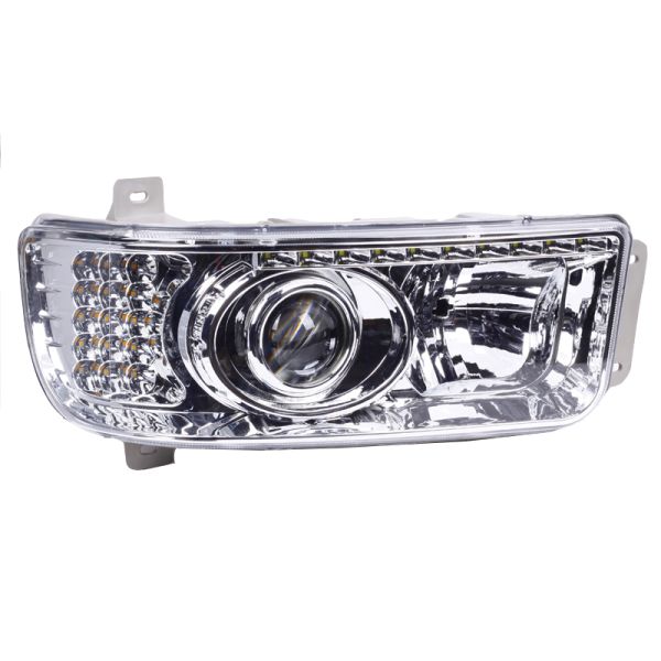 Фара головна (блок-фара) ліва Маз Євро-3 з ходовими вогнями (DRL) 301.3775-01