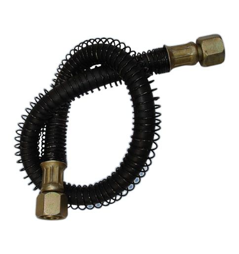 Шланг гальмівний L=1000 мм (гайка М22х1,5 - гайка М22х1,5) з пружиною (в-во S.I.L.A. AC) 6430-3506085