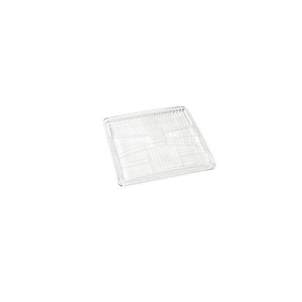 Скло фари квадратної ФГ-308, 155х155 (112.08.70.00.001)ФГ-308.03.00.04 (112.08.70.00)