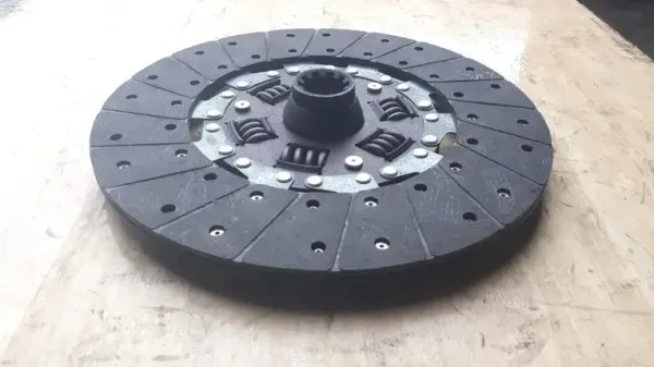 Диск зчеплення ведений (340мм) (Тканна накладка) ЗИЛ 130, 5301 під пелюсткову корзину