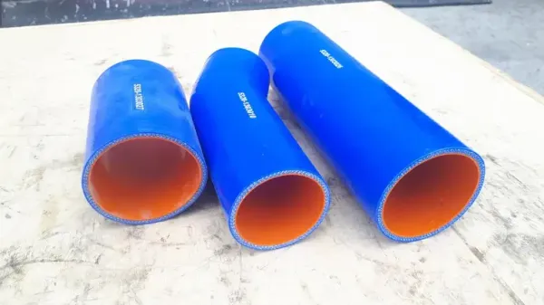 Патрубки радіатора (3 шт) СИЛІКОН (оранж)