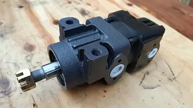 Насос гідропідсилювача керма без бачка КрАЗ-256, -255, -6510, УРАЛ, ЗІЛ,256Б-3407199