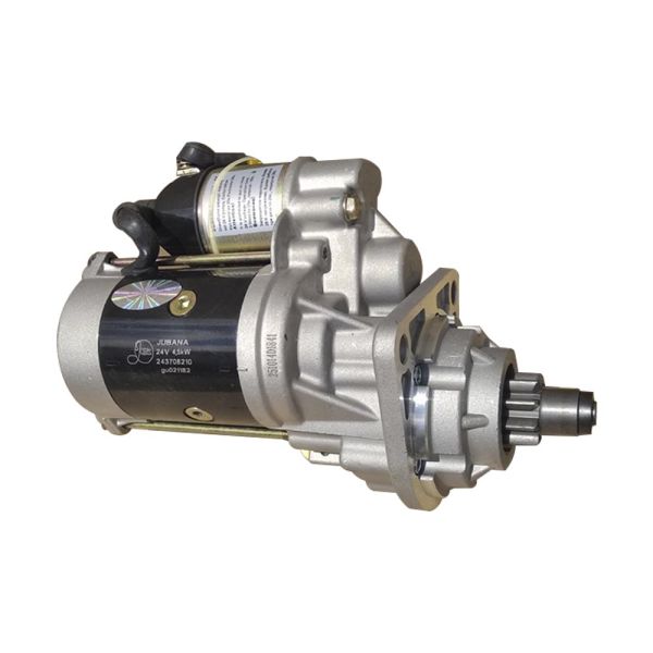 243708210 Стартер редукторний 24В 4,5 кВт (TM Jubana) (Mercedes-Bens, Еталон) (з доп.реле)