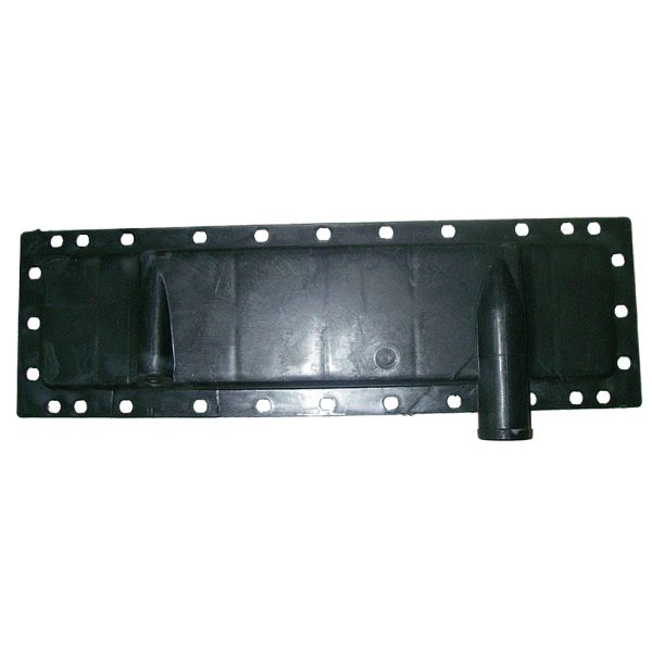 Бак радіатора МТЗ-80/82, Т-70 нижній (пластик)  (MD)