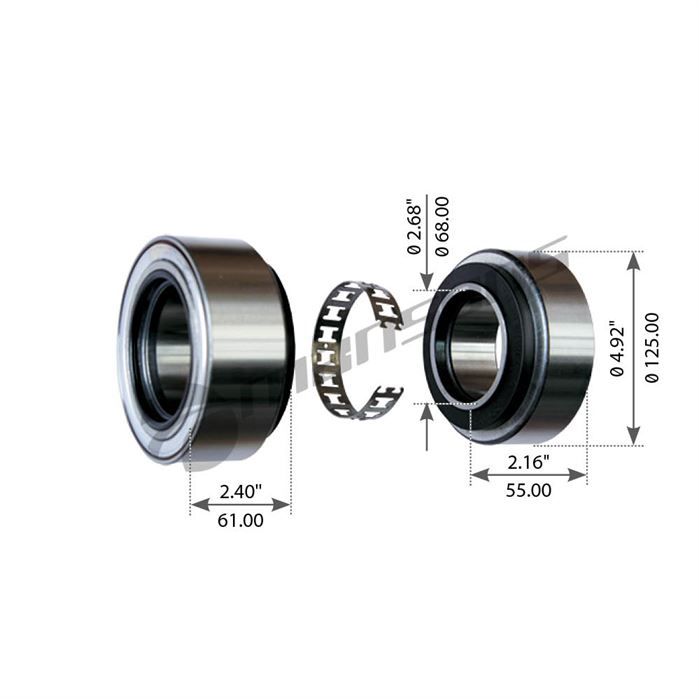 Ремкомплект ступиці Volvo FH12,20518092,VKBA5425,566426.05.AM,F400014