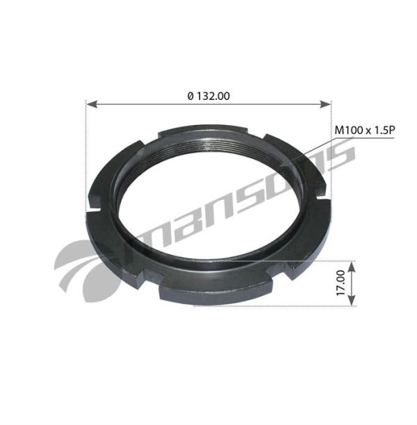 Гайка ступиці задньої MAN TG-A,81906200092,FE106416,SAMPA022.279