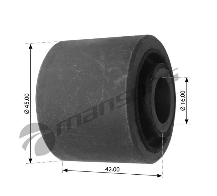 Втулка 35*16*42*45 стабілізатору MAN,81432710008,FE06627,020.006SAMPA,AUGAUG51417