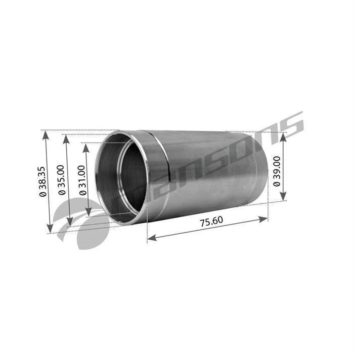 Втулка ресори передньої DAF 95/95XF стальна,0679253,050.045,FE12352