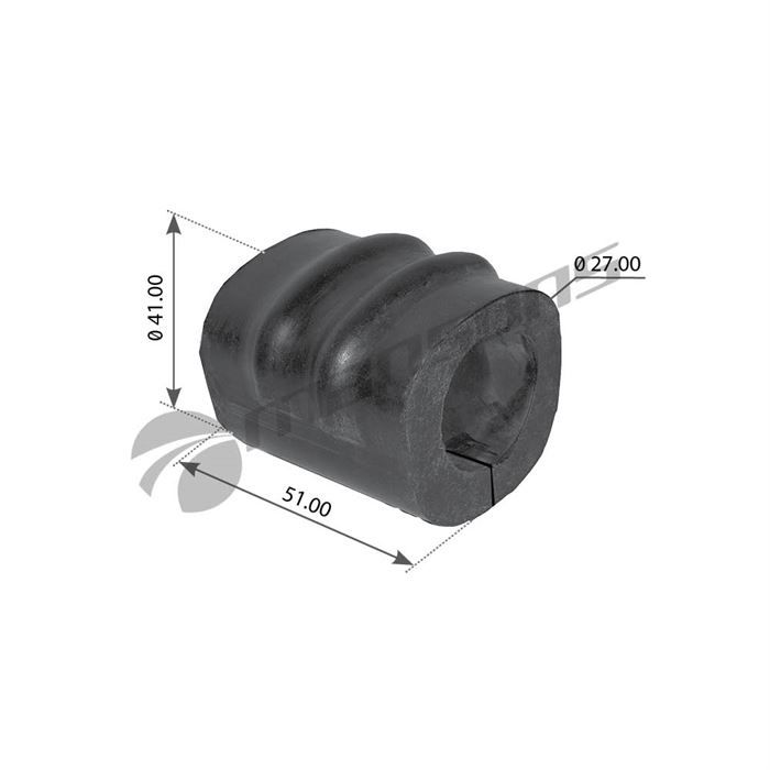 Втулка стабілізатора переднього MAN G90/L2000,81962100278,FE10857,SAMPA020.043