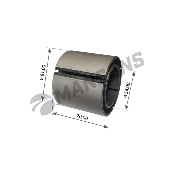 Втулка стабілізатора заднього MAN F90/F2000/TGA/TGS,81437220040,FE11386