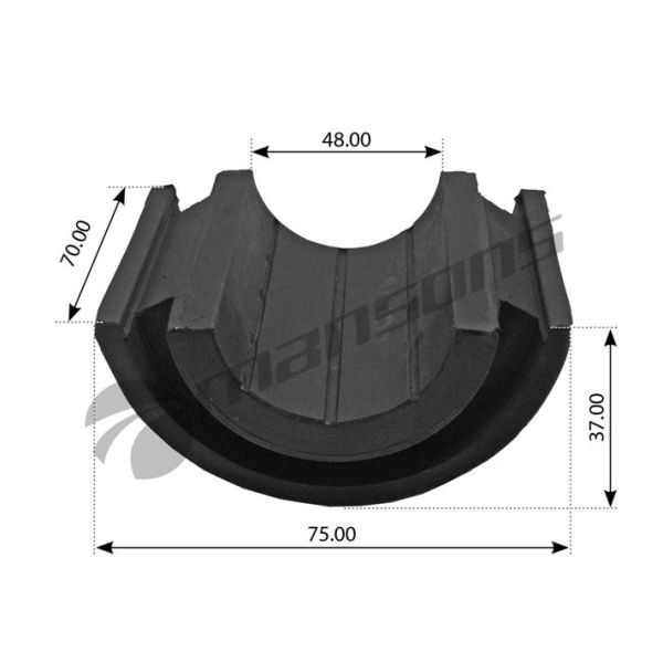 Втулка стабілізатора IVECO STRALIS/EUROTRAKKER/EUROCARGO,98469635,FE28144,LE2634.00,8509450