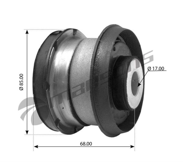 Сайлентблок кабіни MAN F2000 (на сторону)81962100306,AUG51507,FE09459,020.028SAMPA