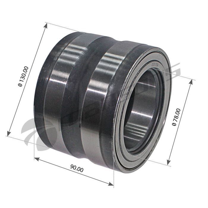 Підшипник ступиці задньої MAN L2000/TG-L, Volvo FL-6, 81934200379,CEI131,617,FE44772,80509207H195,VKBA 5415