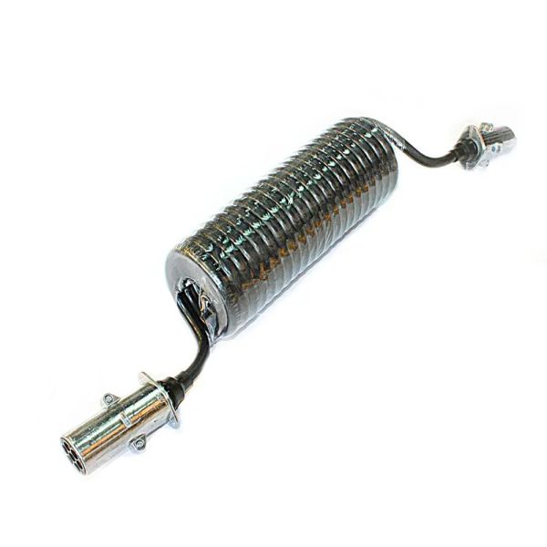 Кабель н/причепа спіральний з вилками ПС-325 в зборі (в-во S.I.L.A. AC) КЕВ-ПК (6х0,75+1)