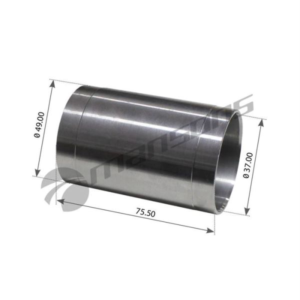 Втулка ресори передньої DAF 95XF/XF95 сталева (37х49х75,5),0092960,FE46798,050.175SAMPA
