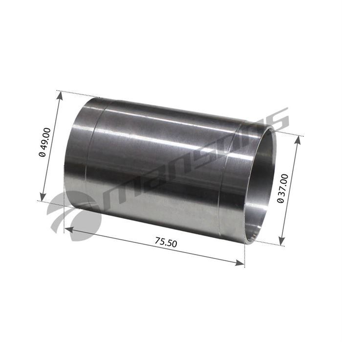 Втулка ресори передньої DAF 95XF/XF95 сталева (37х49х75,5),0092960,FE46798,050.175SAMPA