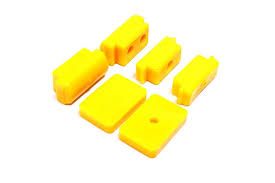 К-т подушок ресори ГАЗ 3307,3309,53 передньої (ПОЛІУРЕТАН, 6 штук), 52-2902432/31/33