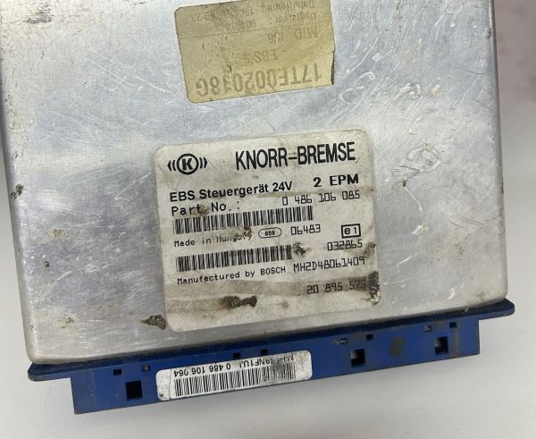 Блок керування EBS knorr bremse 2EPM 0486106085 Renault Premium DXI Magnum BOSCH MH2D17070293
