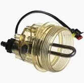 Кришка-відстійник  фільтра сепаратора <ДК> PL270/420 з підігрівом  (24V, 250W)