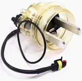Кришка-відстійник  фільтра сепаратора <ДК> PL270/420 з підігрівом  (24V, 250W)