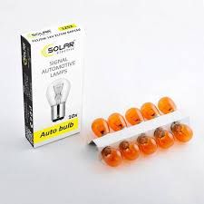 Лампа "SOLAR"  стоп,поворот  одноконт. 12V 21W Orang