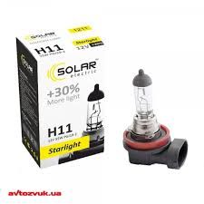 Лампа "SOLAR" Н11 12V 55W  +30%