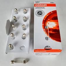 Лампа OSRAM 12V 10W пальчик