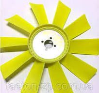 Крильчатка вентилятора (пластик жовта)