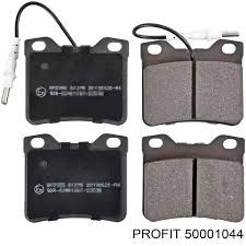 Колодки гальмівні дискові PROFIT 5000-1044 (MERCEDES V CLASS, VITO 97-03) задні