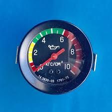 Манометр тиску масла механічний