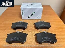 Колодки гальмівні дискові PROFIT (OCTAVIA,FABIA, AUDI A2,3,4 SEAT LEON,  BORA , GOLF IV, CITROEN, PEUGEOT, RENAULT....)