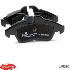 Колодки гальмівні дискові DELPHI LP980 (SPRINTER, VITO, LT) передні