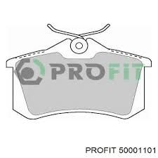 Колодки гальмівні дискові PROFIT (SKODA FABIA,VW POLO,SEAT AROSA) передні