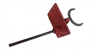 Управління редуктором МТЗ у зборі  (стар. зр.)(ричаг кривий) (MD)