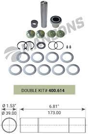 Ремкомплект шкворня MAN L 2000, TGL/TGM з підшипником (на сторону),170123FE,230.062CEI