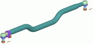 Тяга рульова поперечна L=1588 мм MAN,CEI220.287,FE03939