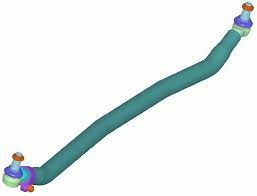 Тяга рульова поперечна L=1671 мм Renault T-Series, Volvo FH/FM,7422159764,FE177926,CEI220661