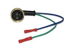 Фішка електрична датчика M24*1мм 2 PIN L-330мм,A3805402181