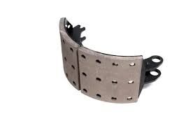 Колодка гальмівна в зборі КАМАЗ 6520, причепи "НЕФАЗ" 8332. 6520-3501090